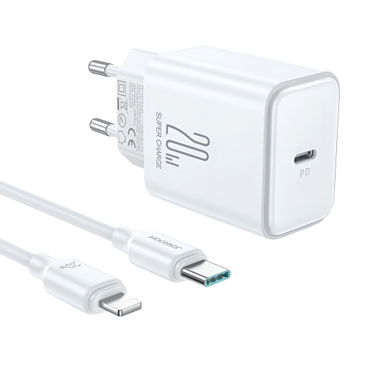 Charger Mobile Joyroom Type-C (PD) 20W JR-TCF06 White